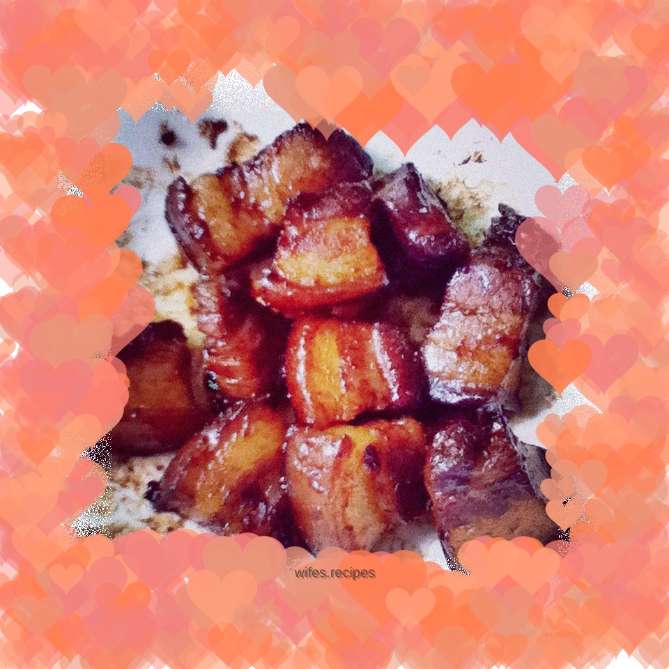 Braised pork with cola sauce