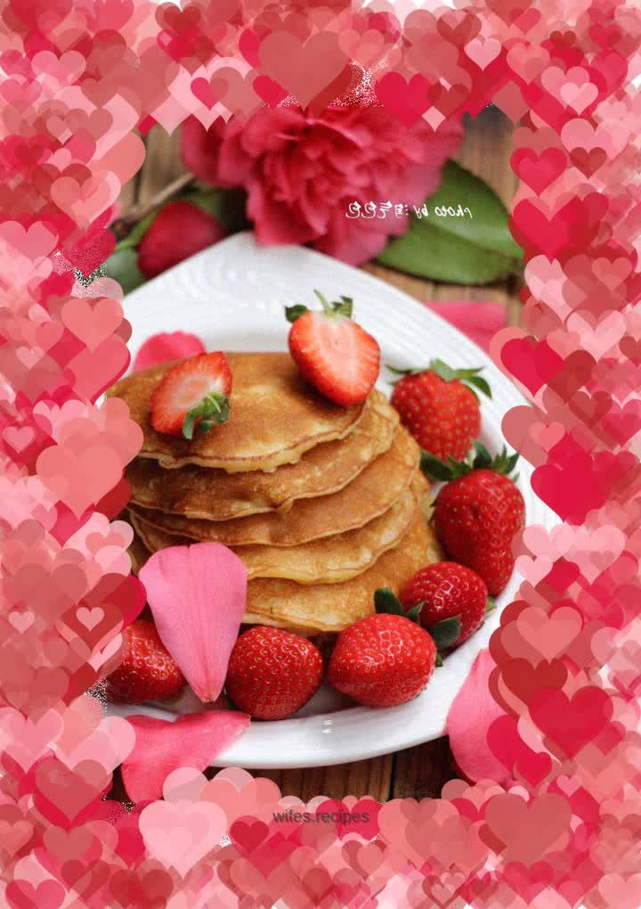 Strawberry waffles