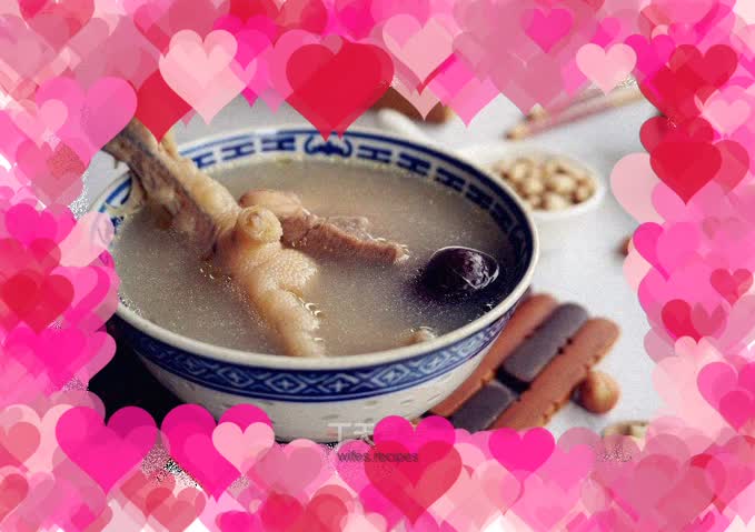 Braised Chicken Feet with Peanuts, Eyebrows and Beans