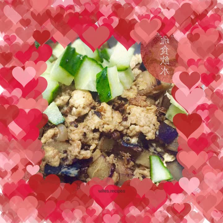 Eggplant with Egg Glaze - Creative Dishes for Lazy People