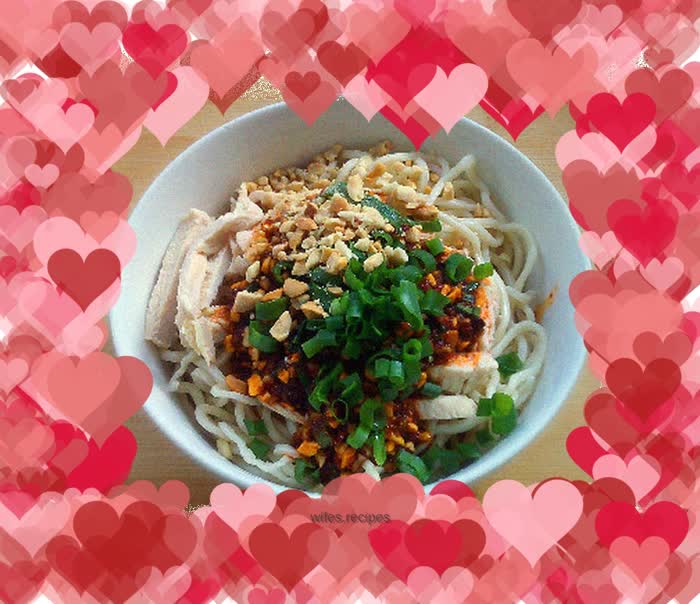 Saliva Shredded Chicken Noodles