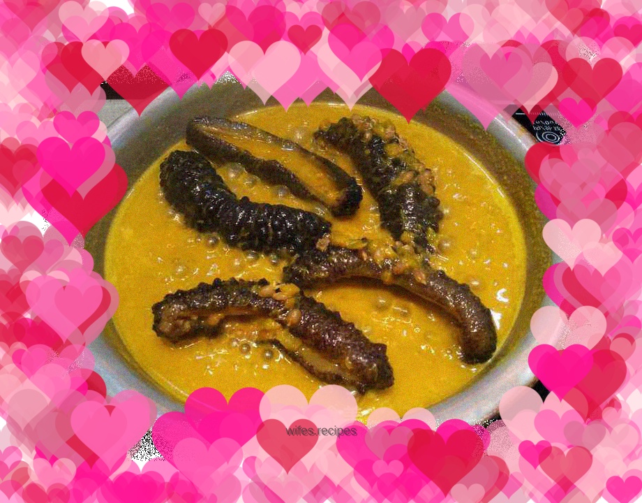 Pistachio Sister Germ Pumpkin Braised Sea Cucumber