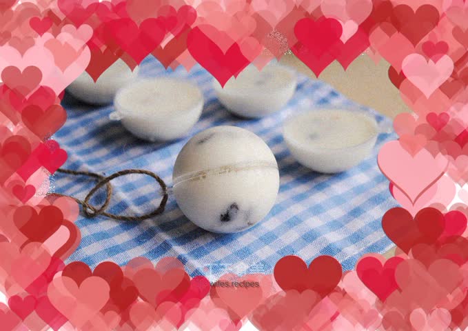 Mango honey bean yogurt jelly