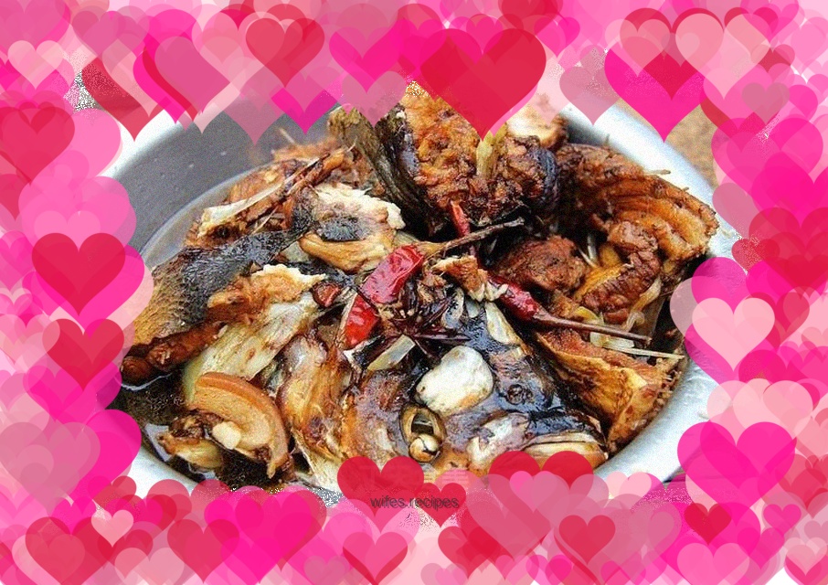 Stewed reservoir fish