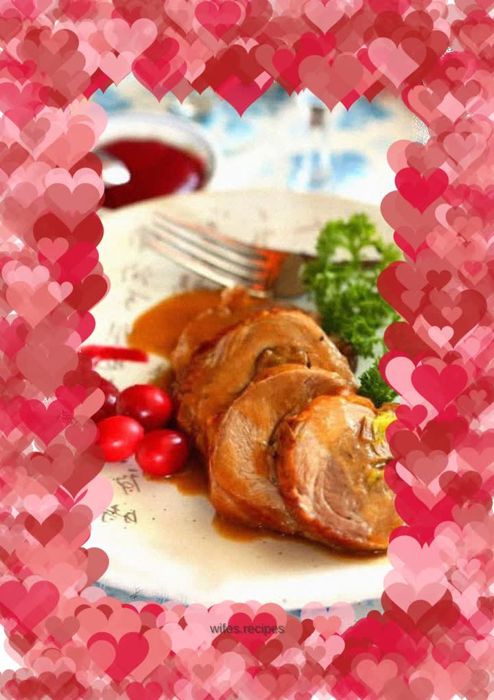 Roasted turkey leg rolls