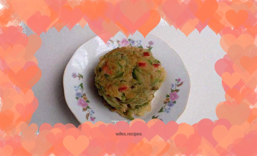 Five-spice eggplant cake