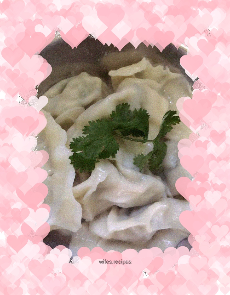 Fennel stuffed dumplings