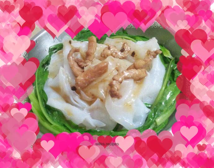 Chencun Rice Noodles with Black Bean Sauce (Steamed)