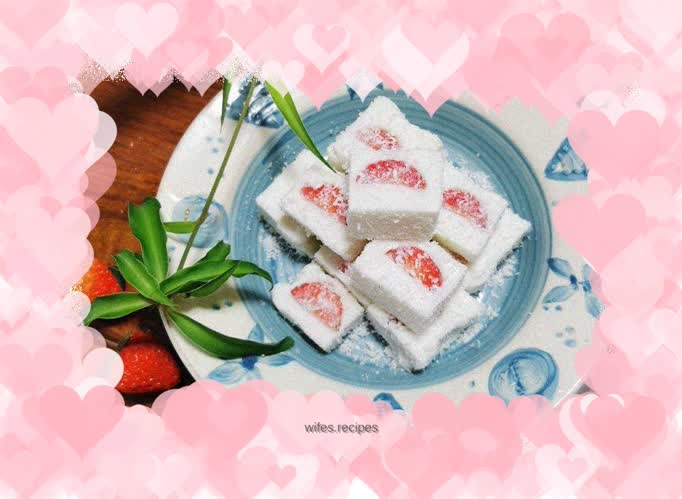 Strawberry coconut milk recipe