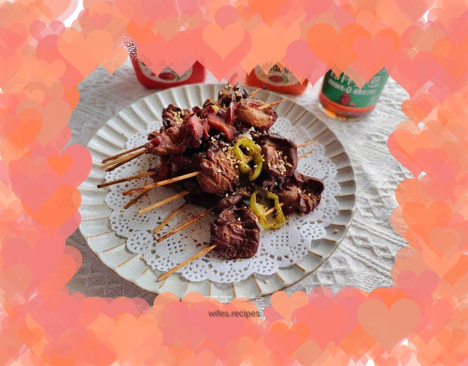 Grilled chicken with soy sauce