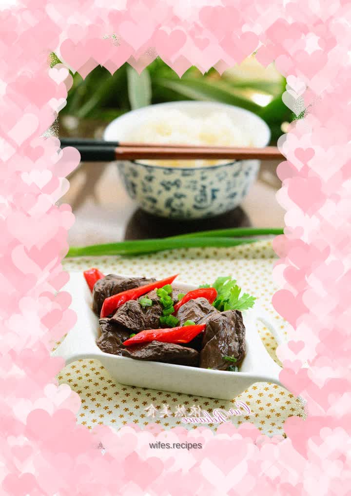 Summer appetizer--spicy duck blood