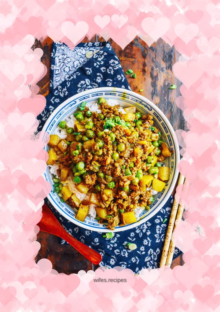 Yokan Beef | Exotic Curry Pea Beef Rice