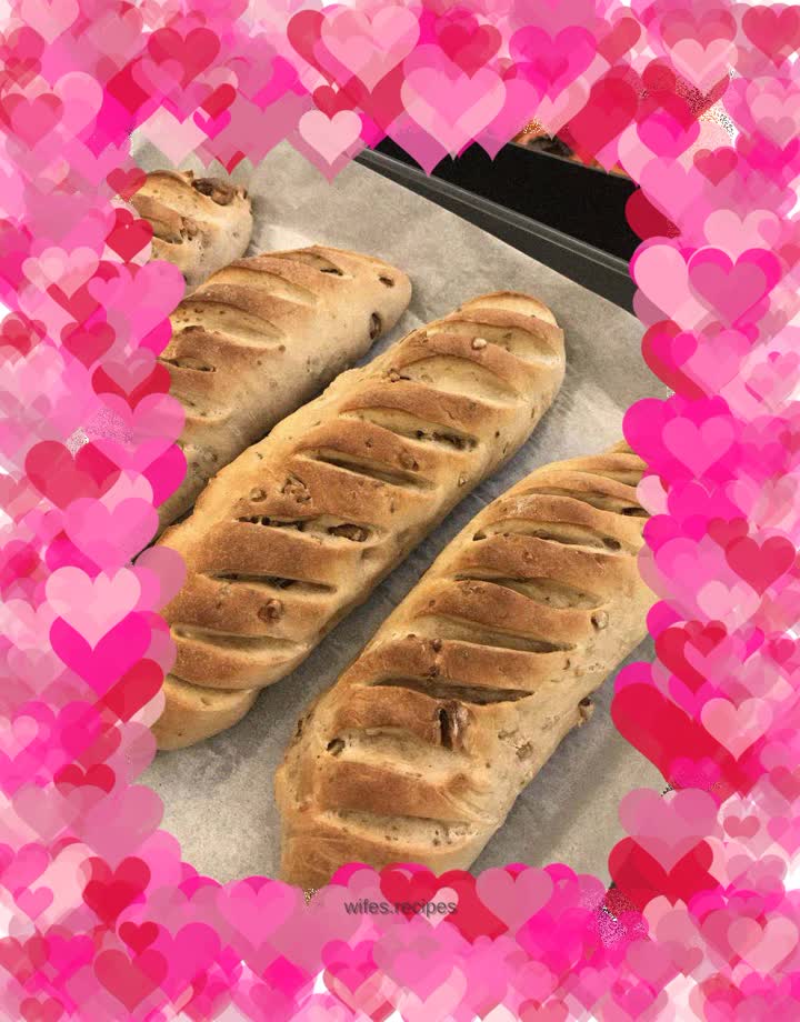 Butter Walnut French Bun