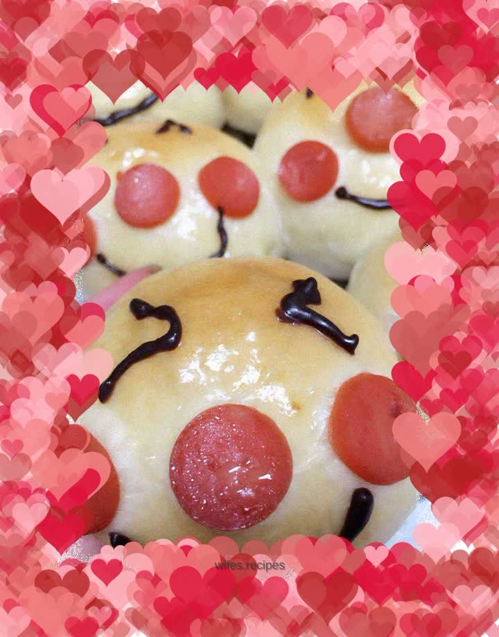 Cute little squeeze buns