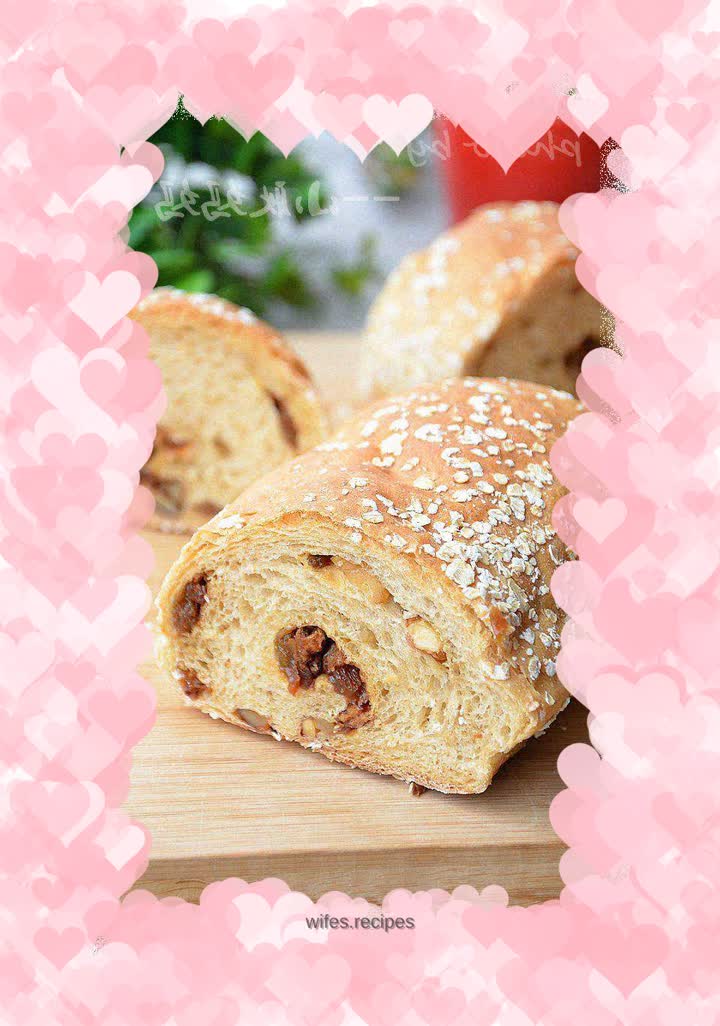 Brown sugar coarse grain bread