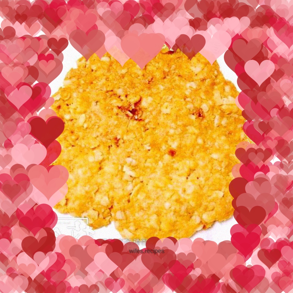 Easy to make crispy oatmeal cookies