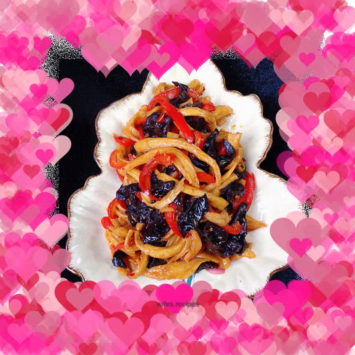 Fish-flavored vegetarian shredded pork