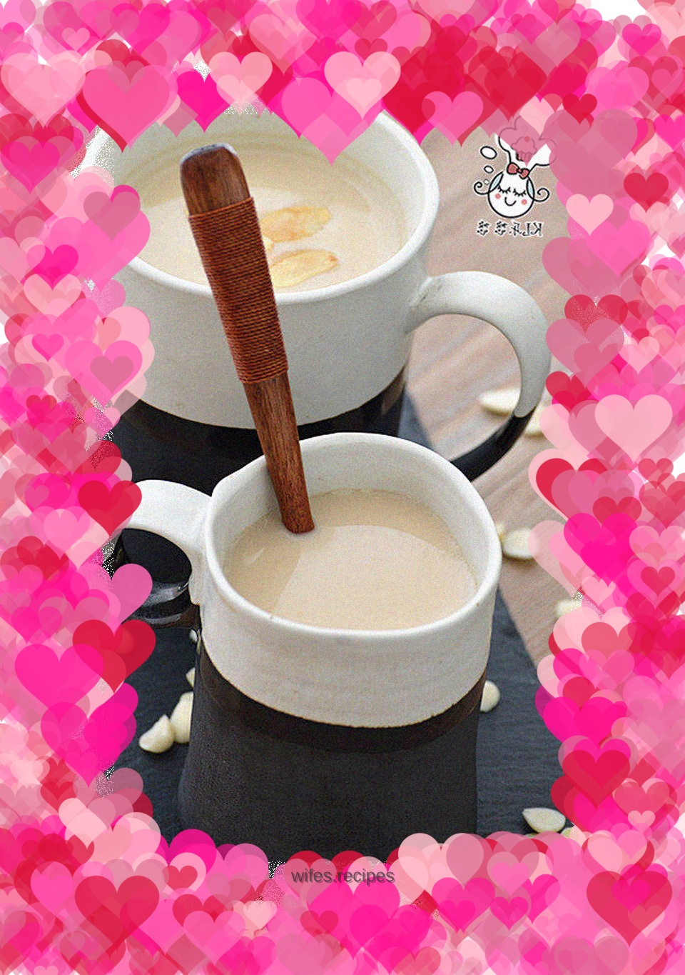 Almond walnut juice-really ground for a more mellow flavor