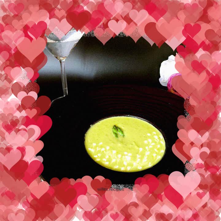 Asparagus and Mushroom Cream Soup