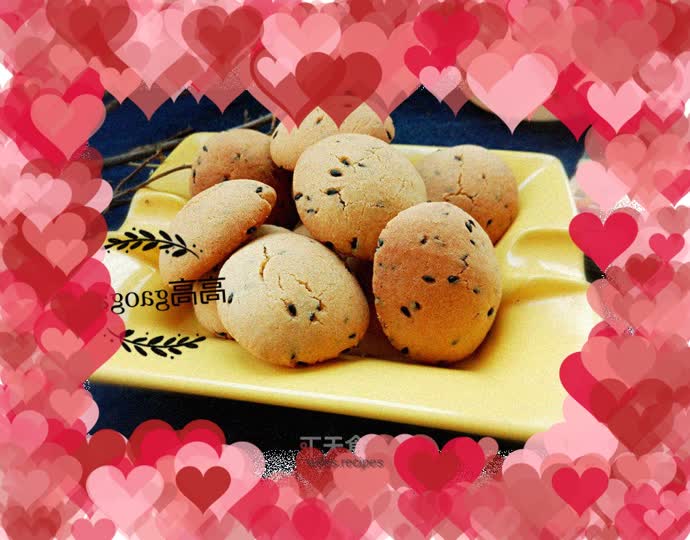 Sesame Crispy Cookies