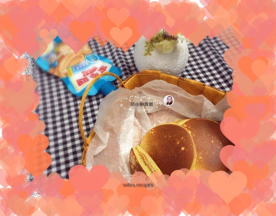 Dorayaki - peanut butter filling