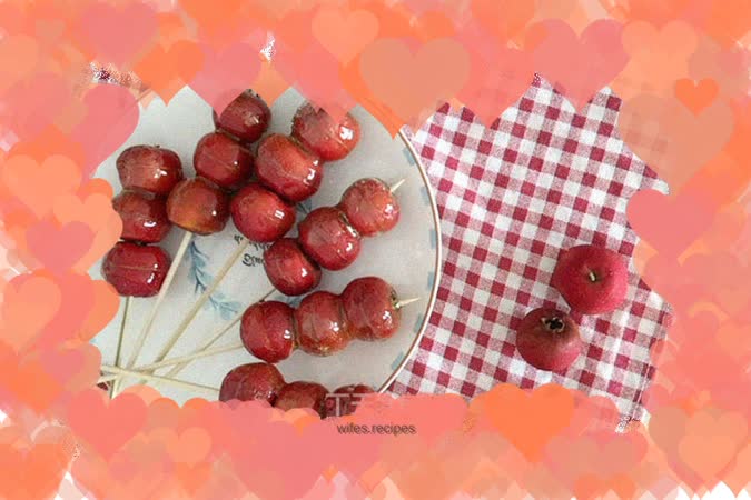 【Food in various forms】A delicacy that brings back childhood memories - candied haws of sugar