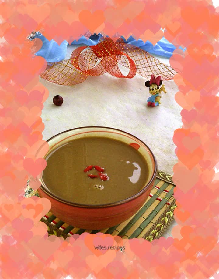 Wolfberry, Mulberry, Lotus Seed, Black Soybean Milk