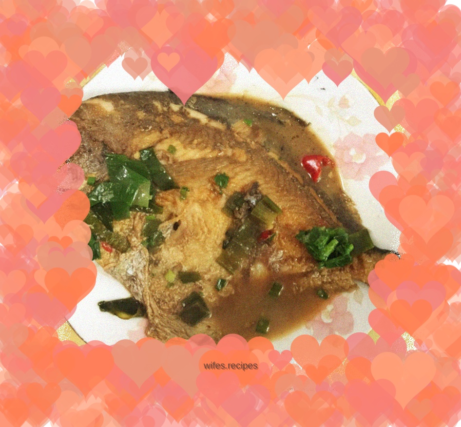 Braised Pomfret