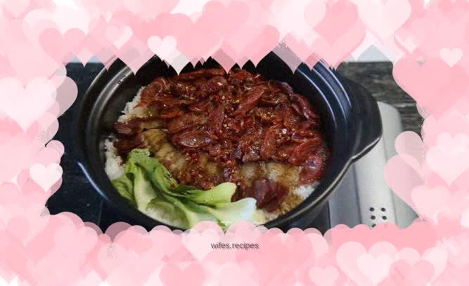 Cured Meat Claypot Rice