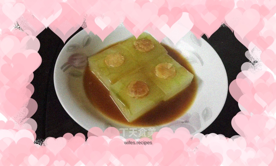 Steamed Winter Melon Scallops