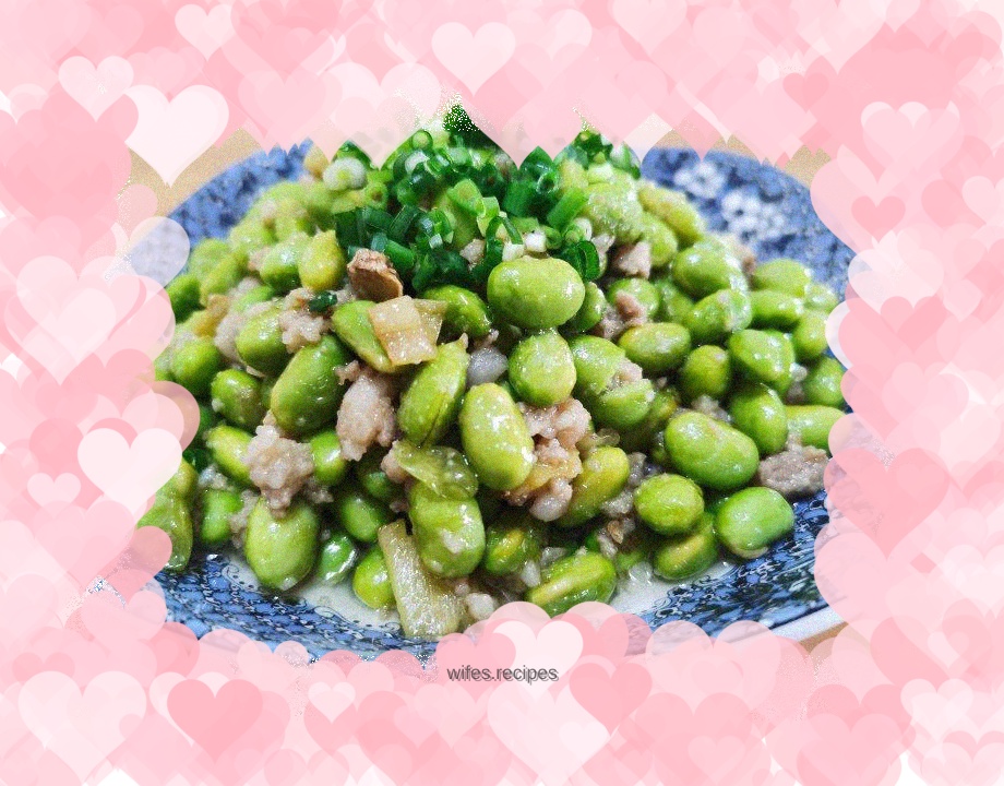 Rotten meat and green beans