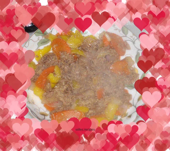 Stir-fried roast beef