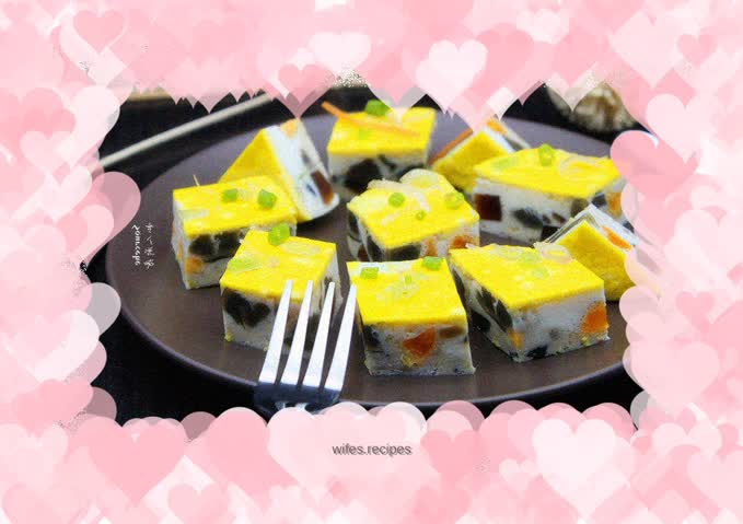 【Guangzhou】Three-color steamed eggs