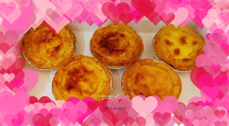 Creamy egg tart