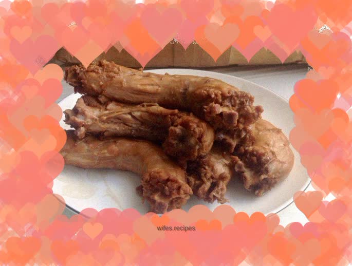 Braised chicken neck and how to make brine