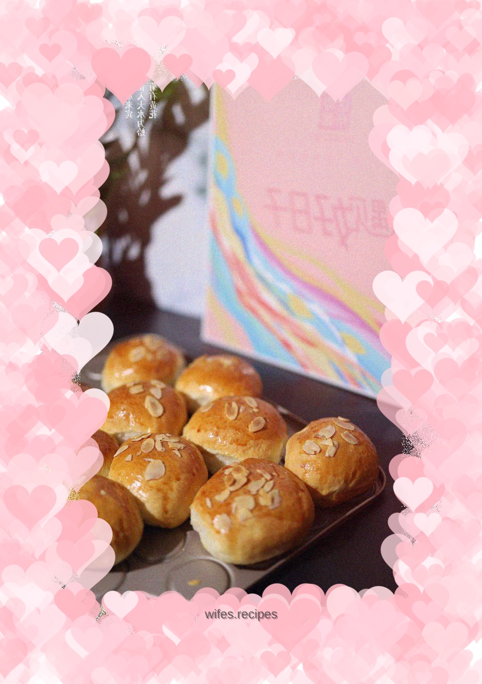 Custard Almond Bread