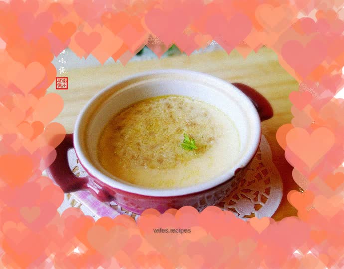 Baby food supplement—meat custard