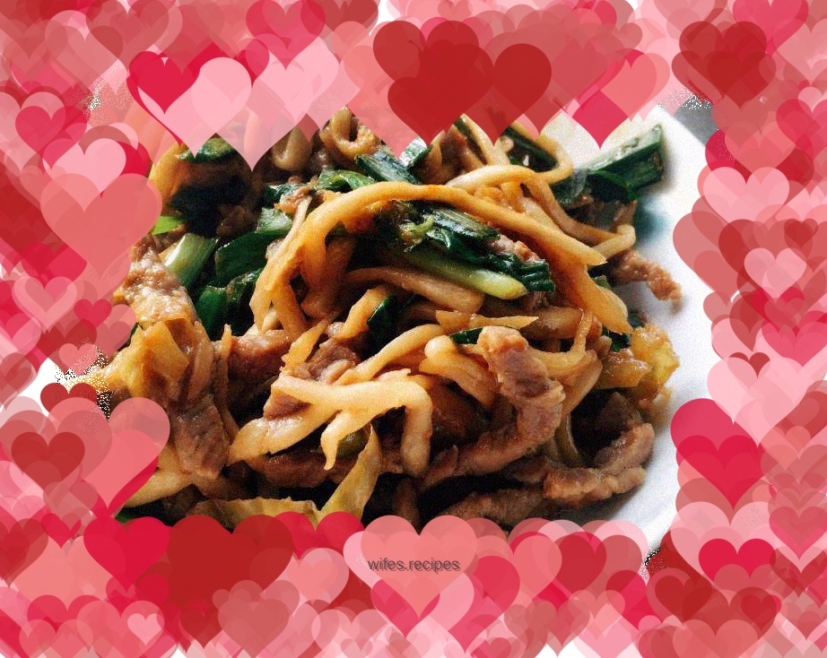 Stir-fried beef with pickled pepper