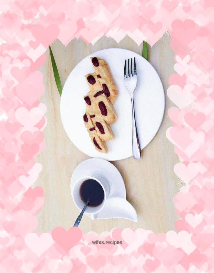 Red date cake