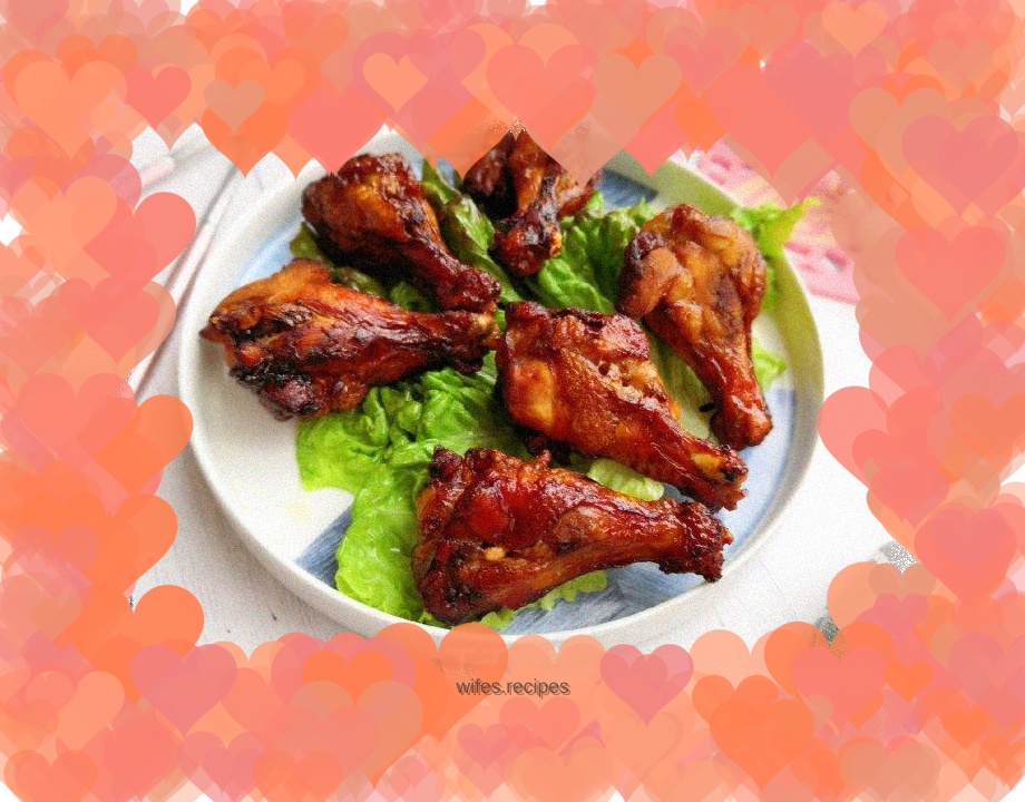 Air-fried Honey Chicken Legs