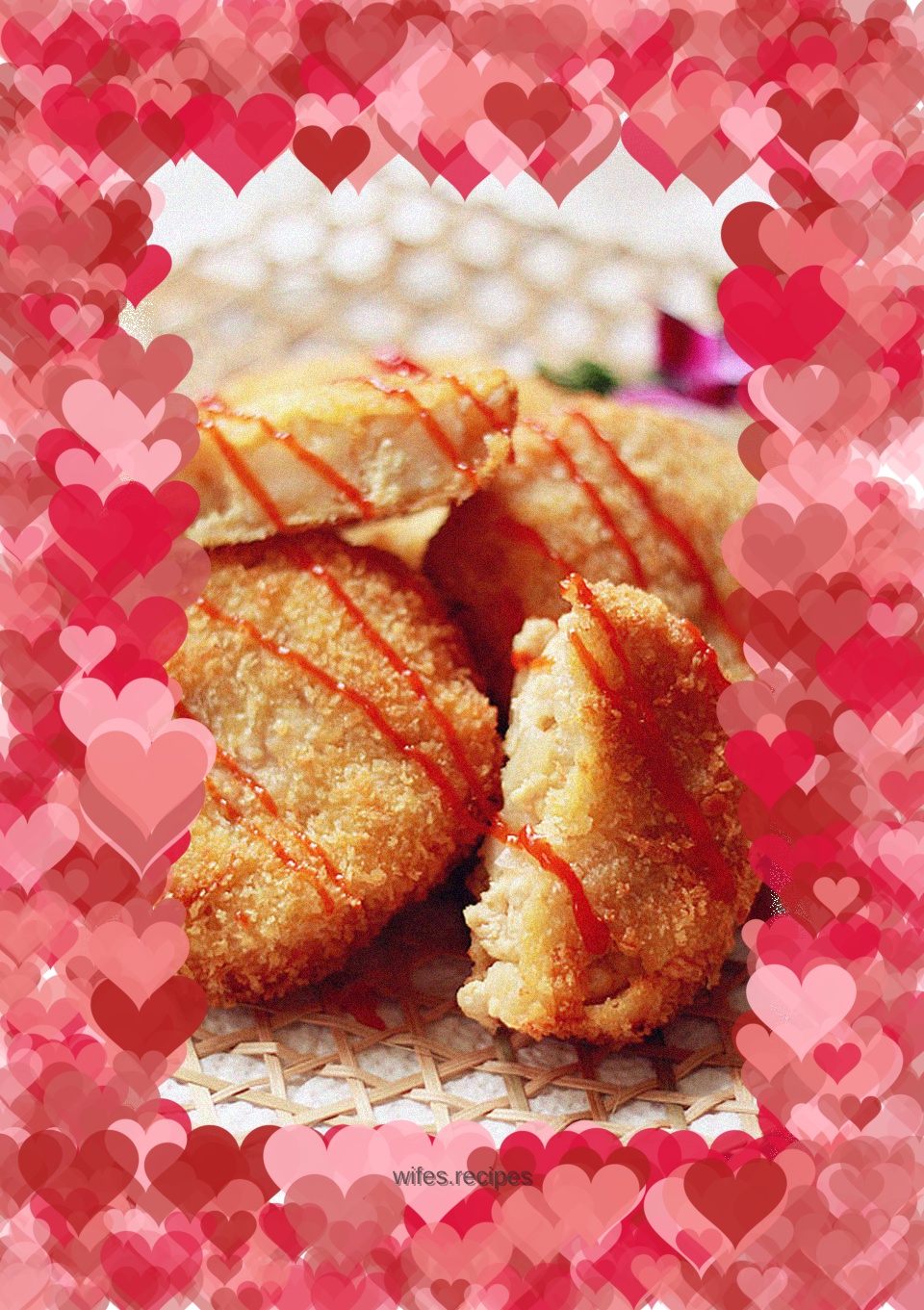 Chicken breast croquette