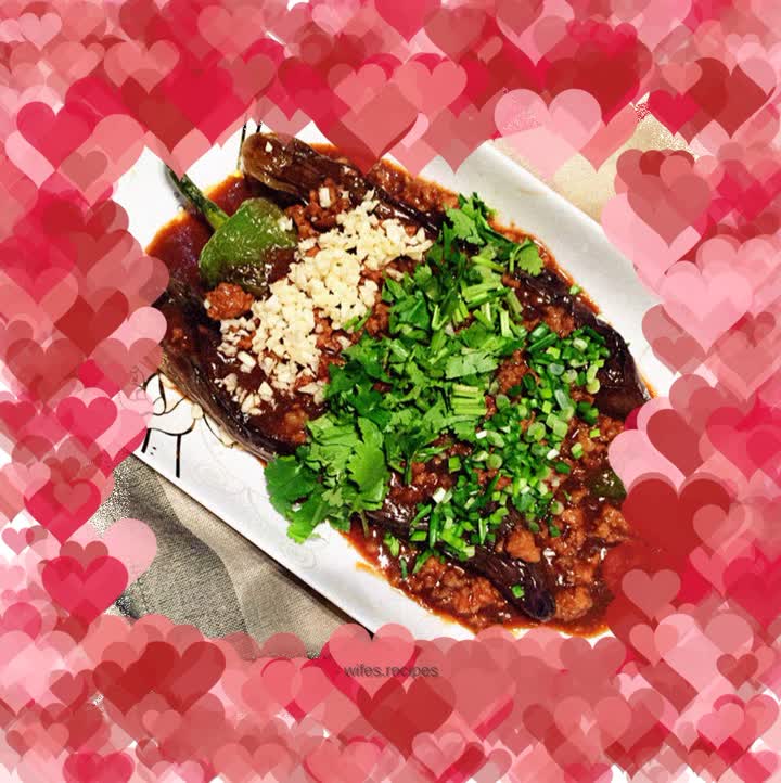 Grilled Whole Eggplant with Spicy Pepper