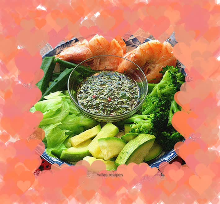 Light boiled vegetables