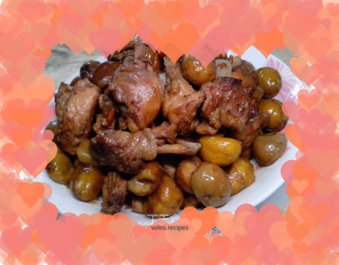 Curry roasted chestnut chicken