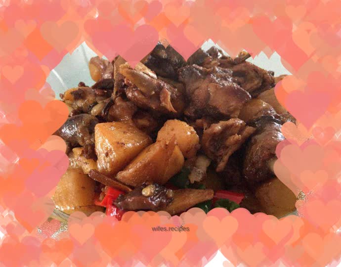 Braised Potato Chicken Nuggets