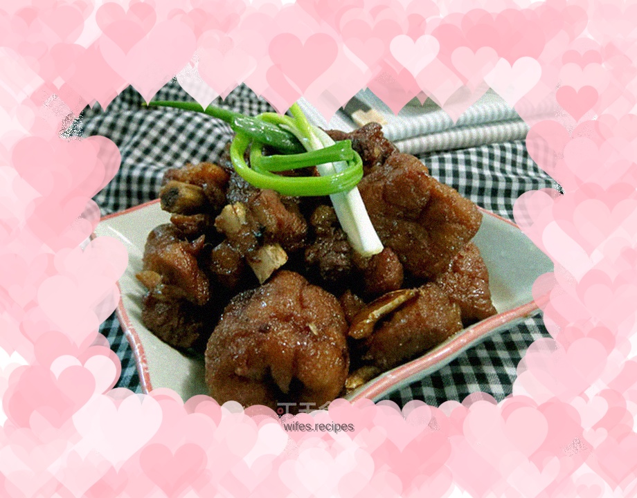 Braised Bean Soak Pork Ribs