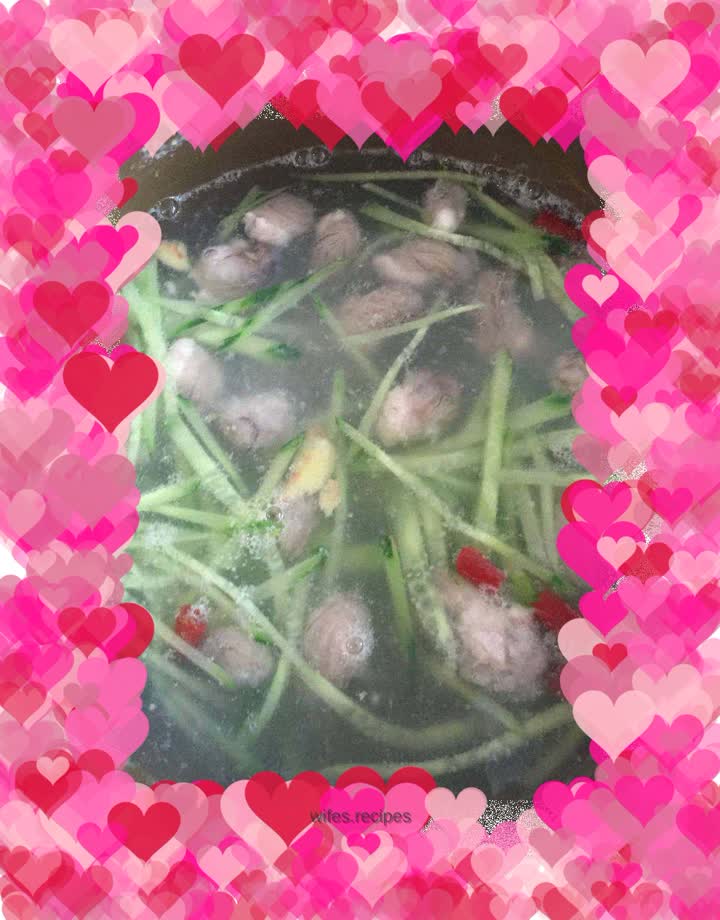 Hot and sour oyster soup