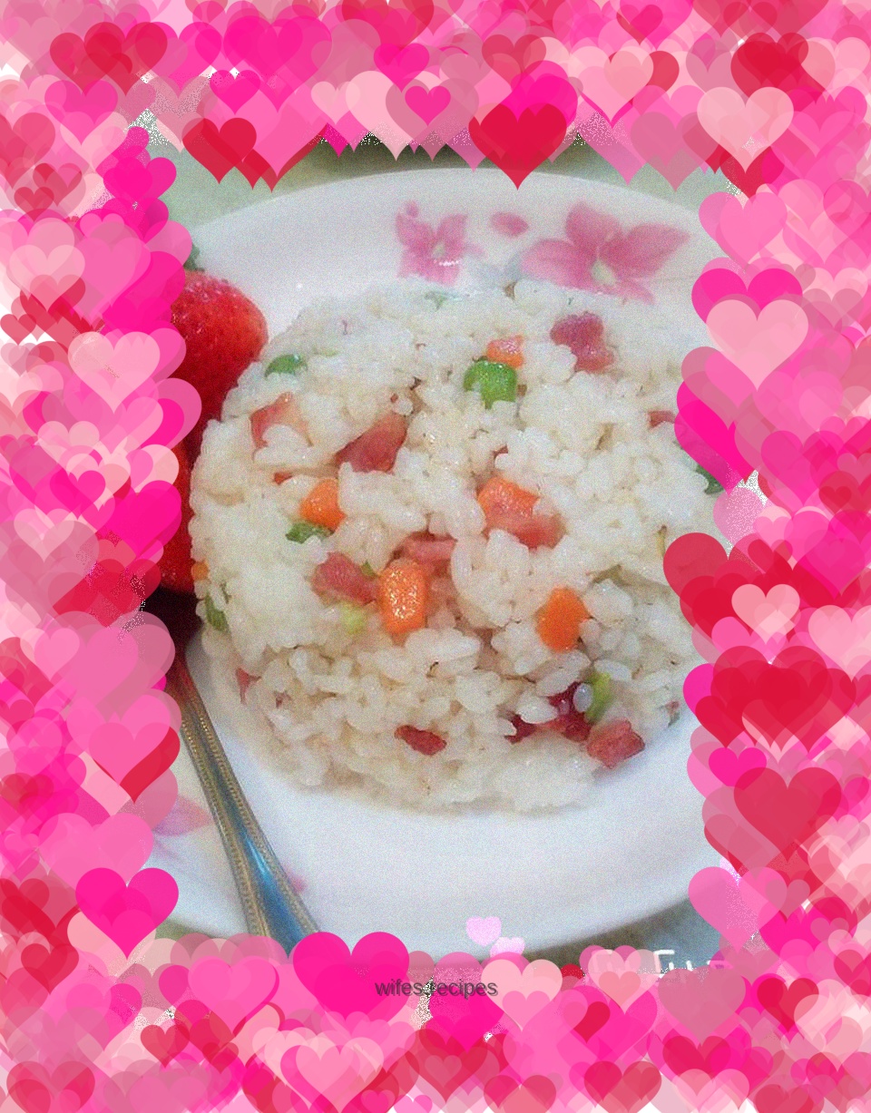 Bacon and Pea Fried Rice