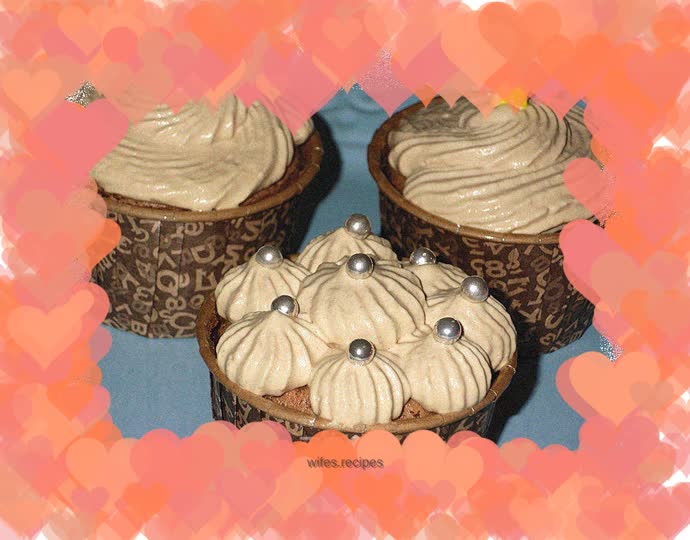 Coffee Cream Chocolate Cake