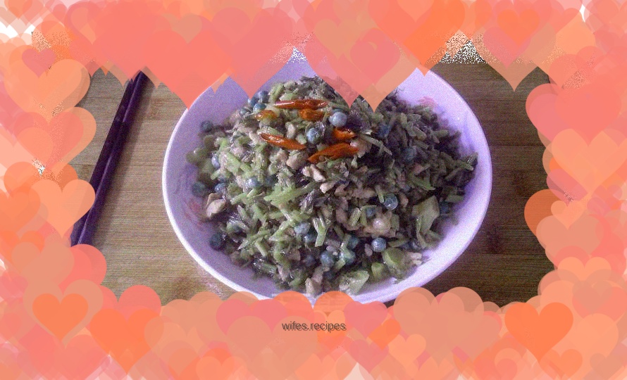 Shredded Pork with Pickled Vegetables